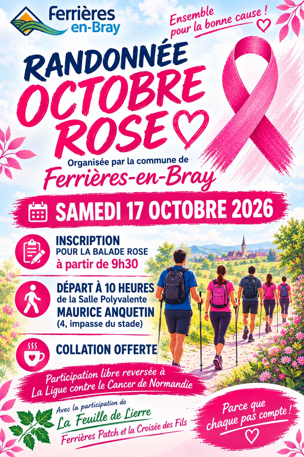 Affiche Octobre rose