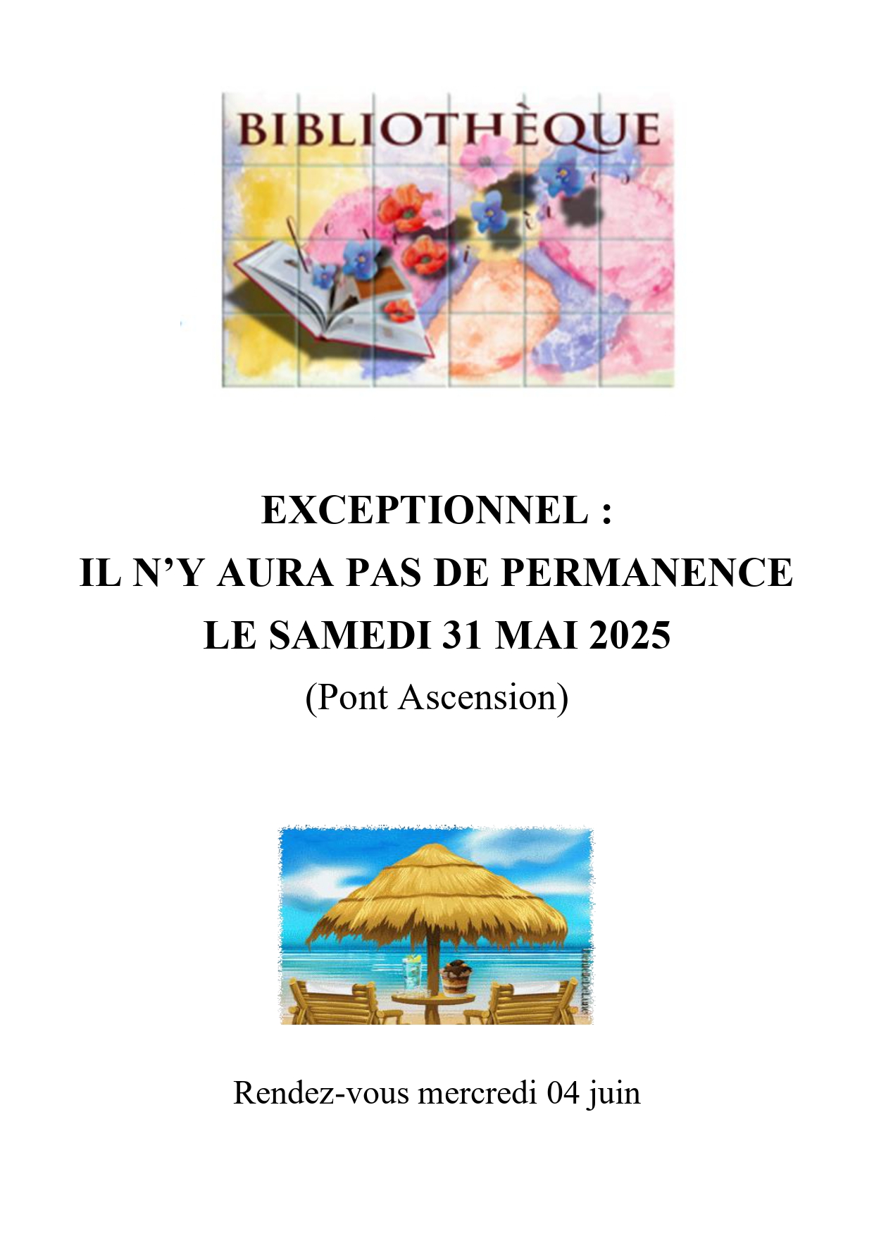 Bibliothèque 31/05/2025