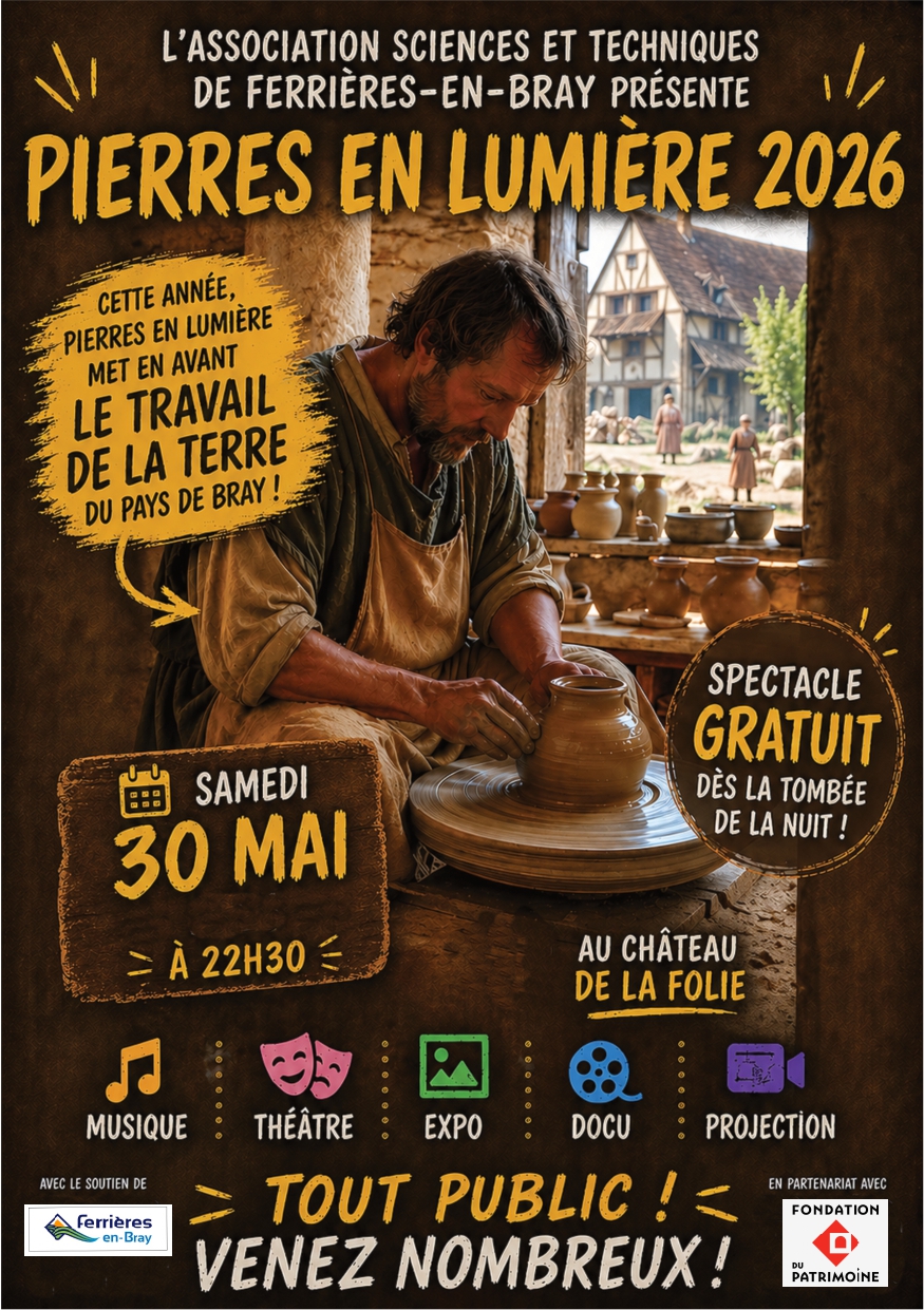 Affiche Pierres en lumière