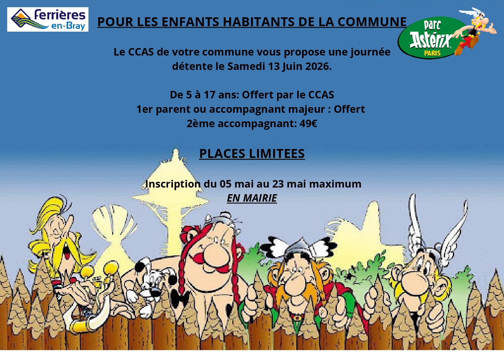 Affiche sortie Astérix