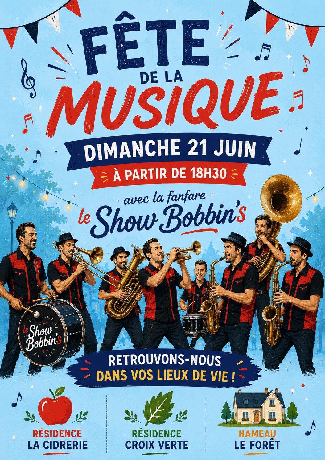 Affiche Fête de la musique