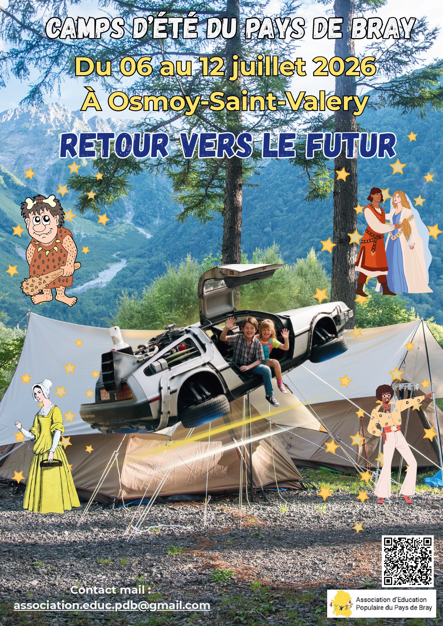 Affiche camps d'été