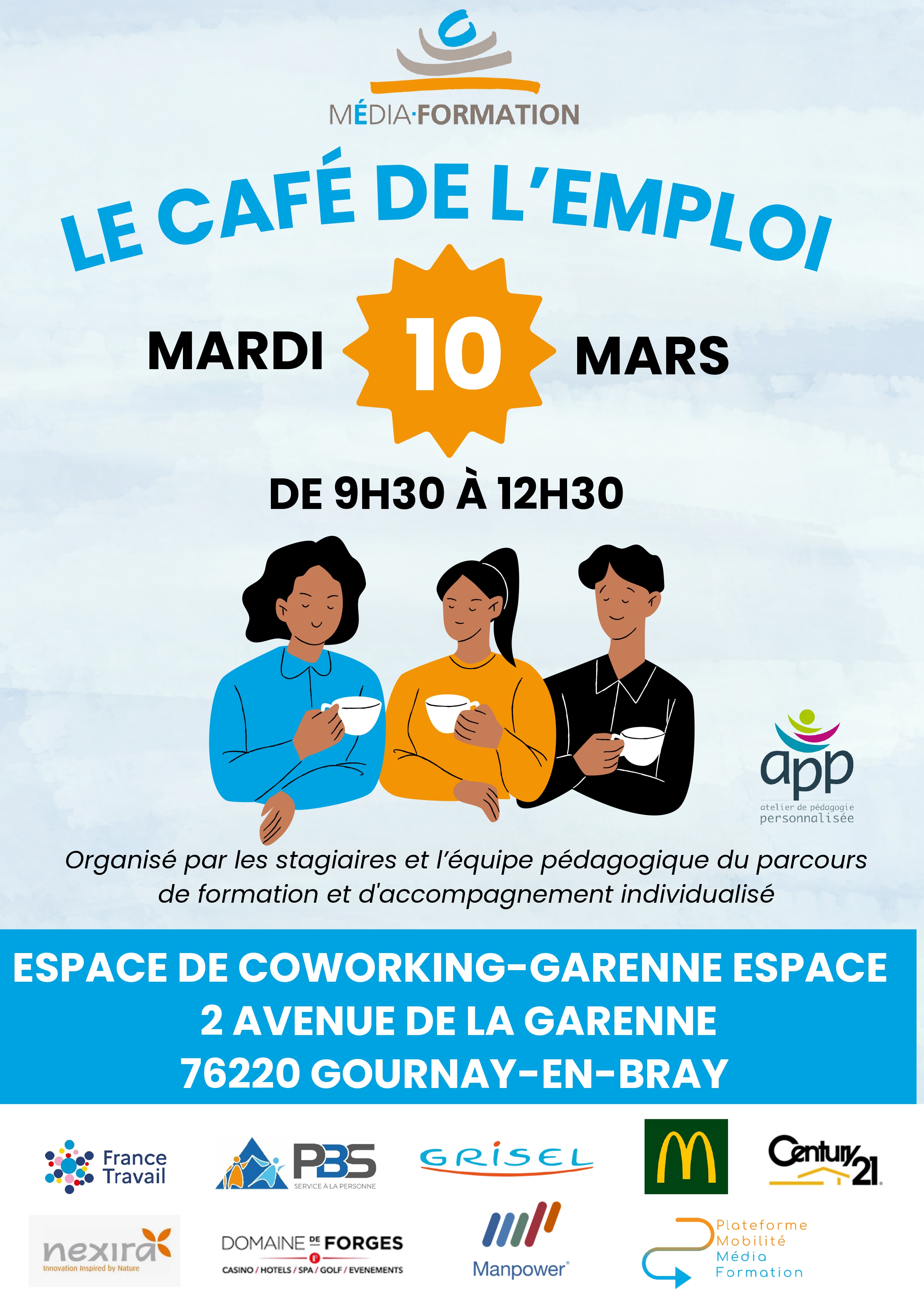 Café de l'emploi 10/03/2026