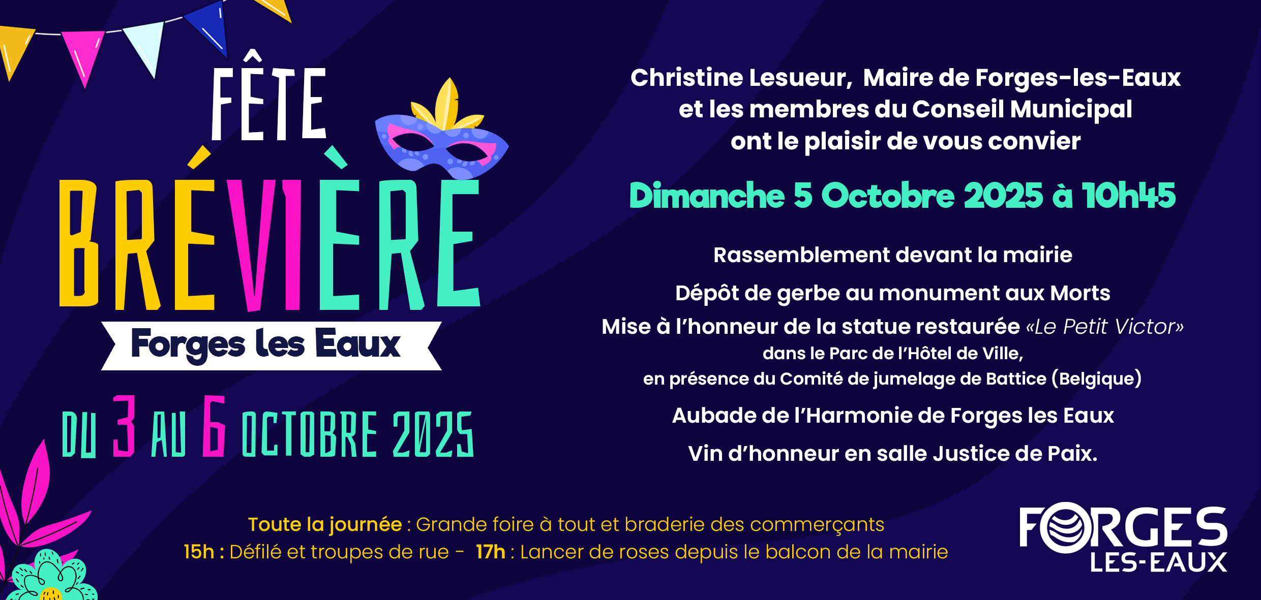 Invitation Fête Brévière 