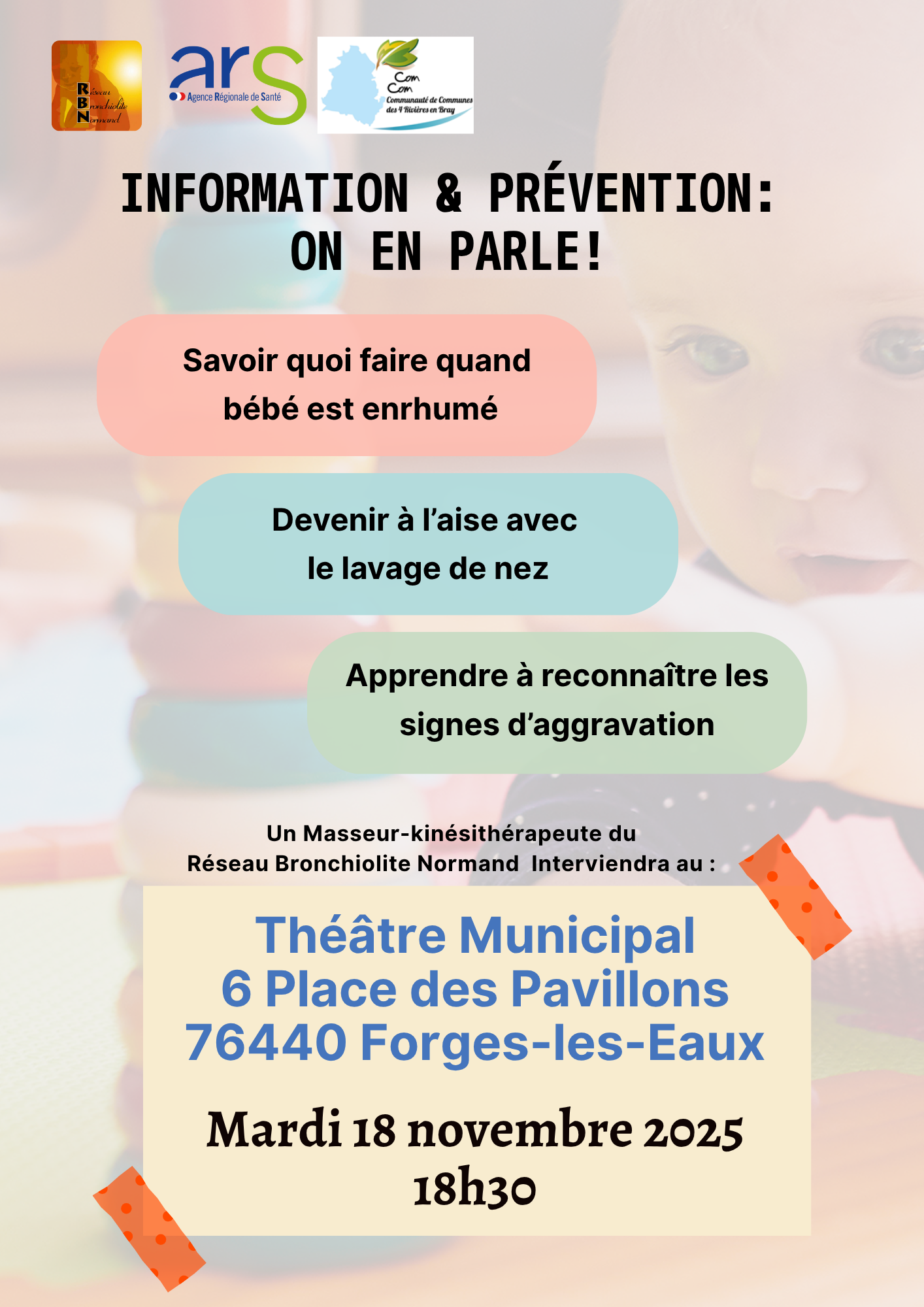 Affiche Ars bronchiolite