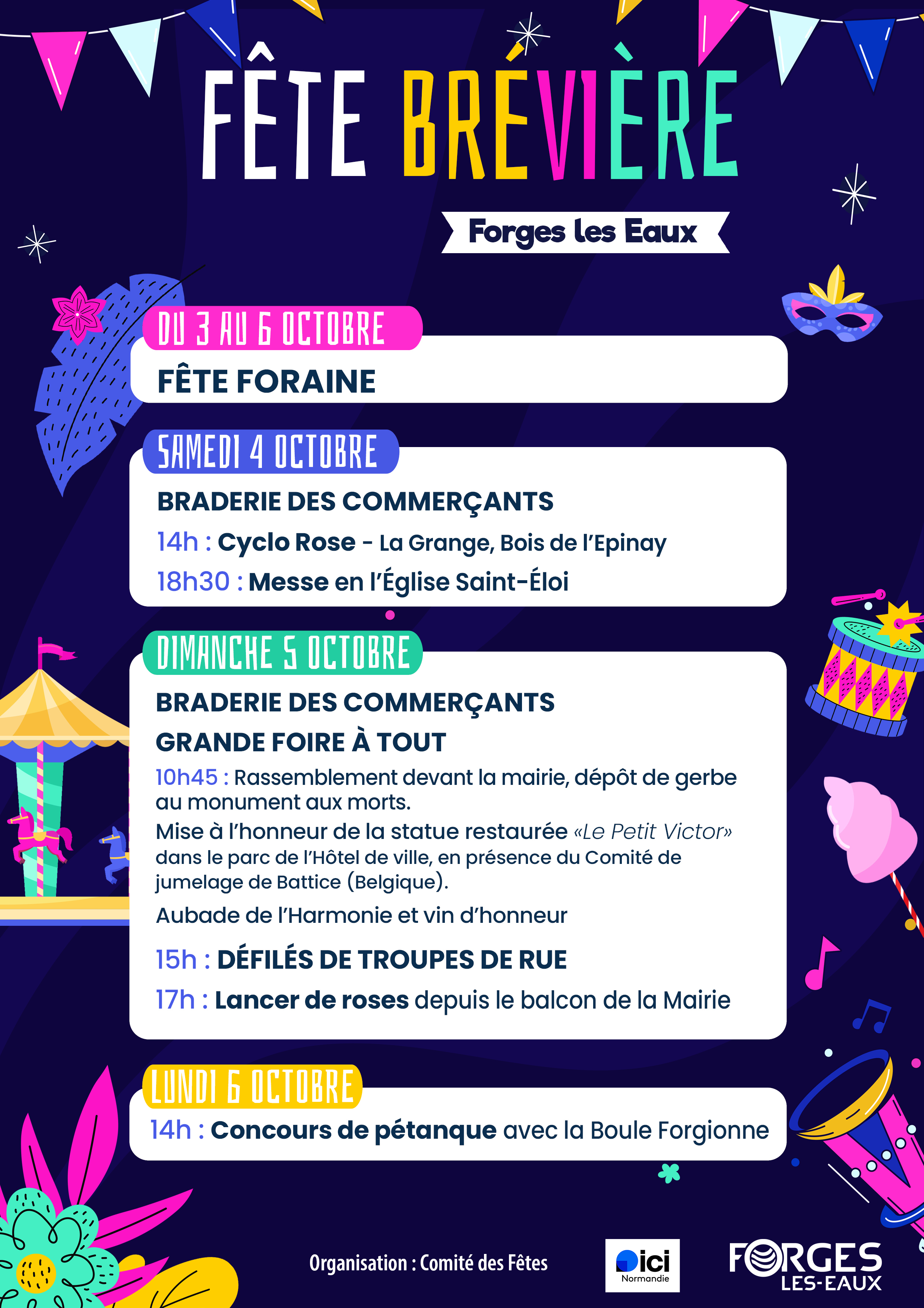 Pogramme Fête Brévière