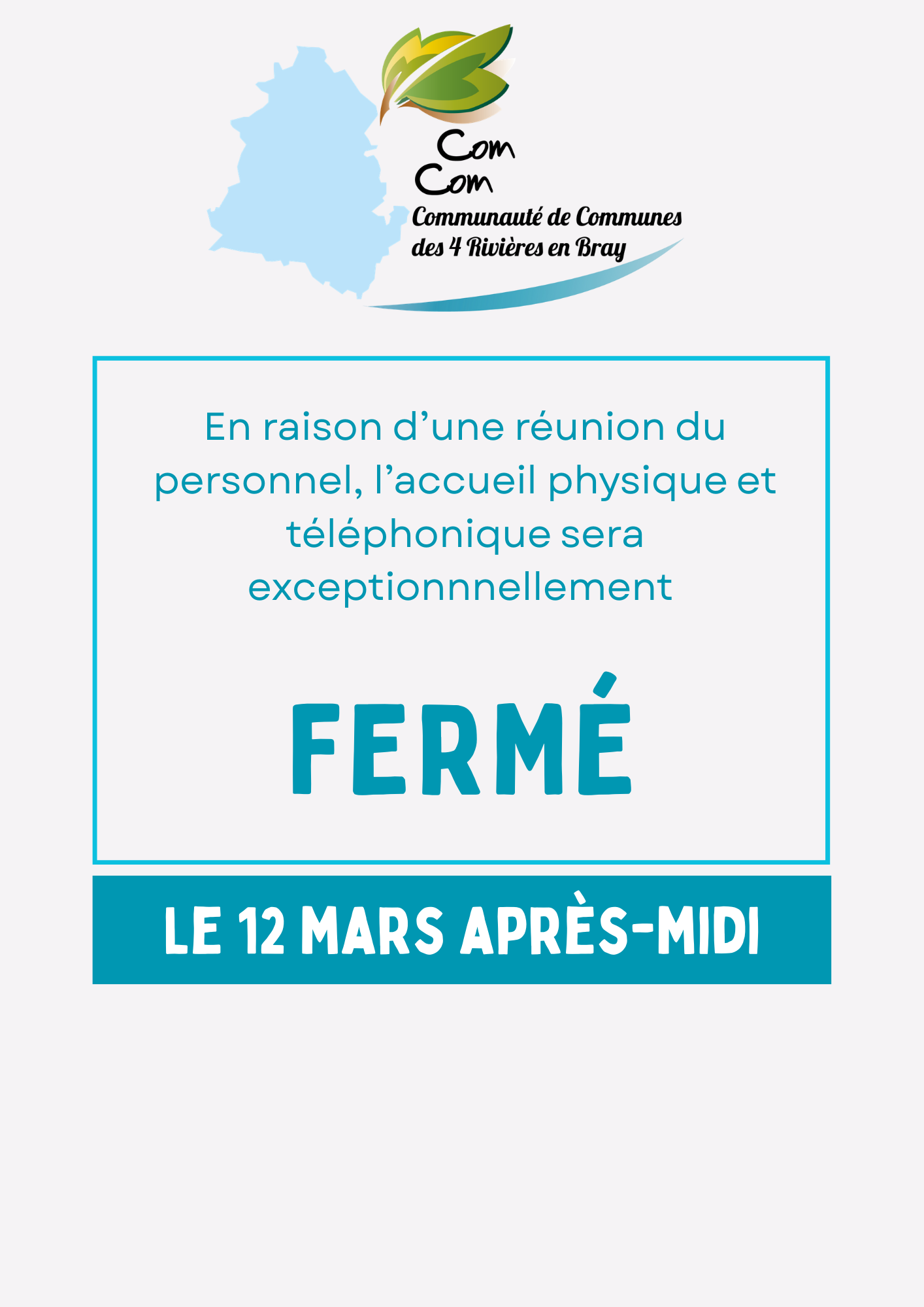 CC4R - Fermeture 12 mars 2026