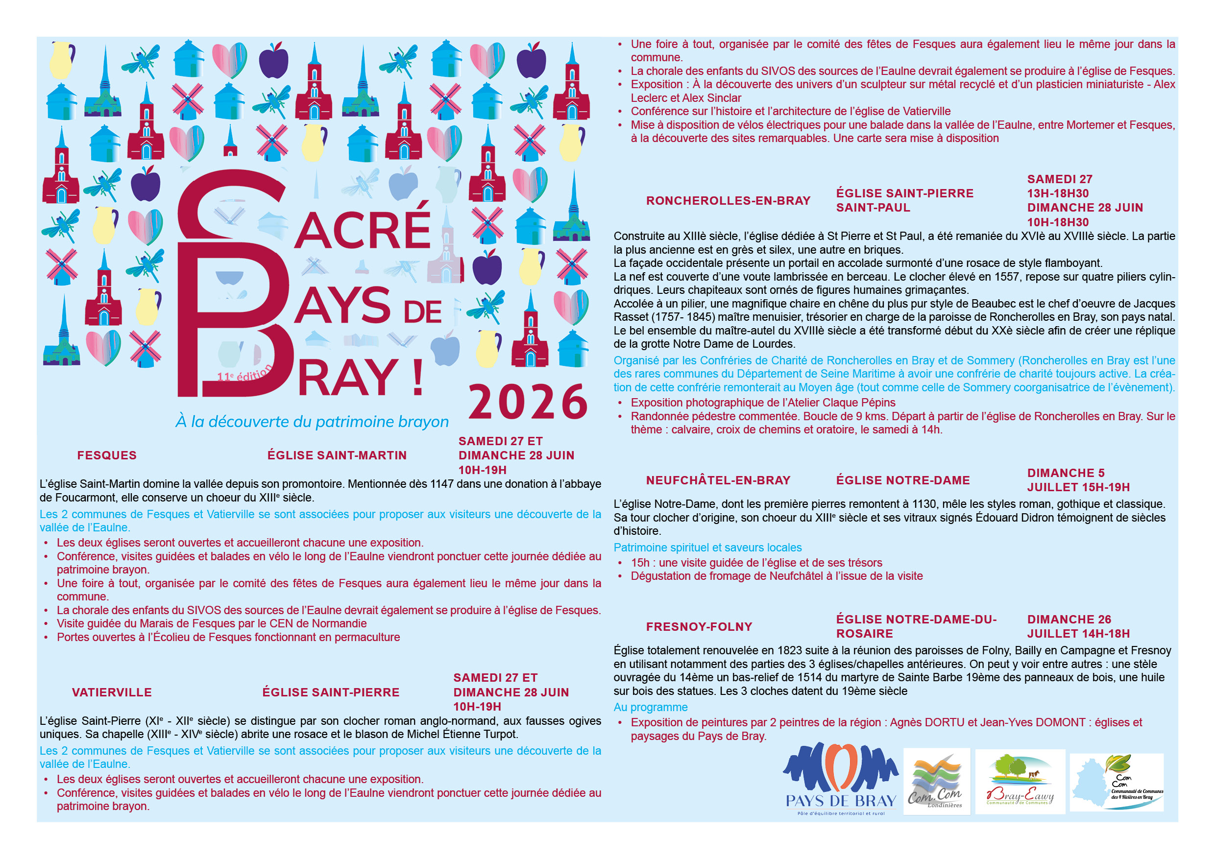 Programme Sacré Pays de Bray