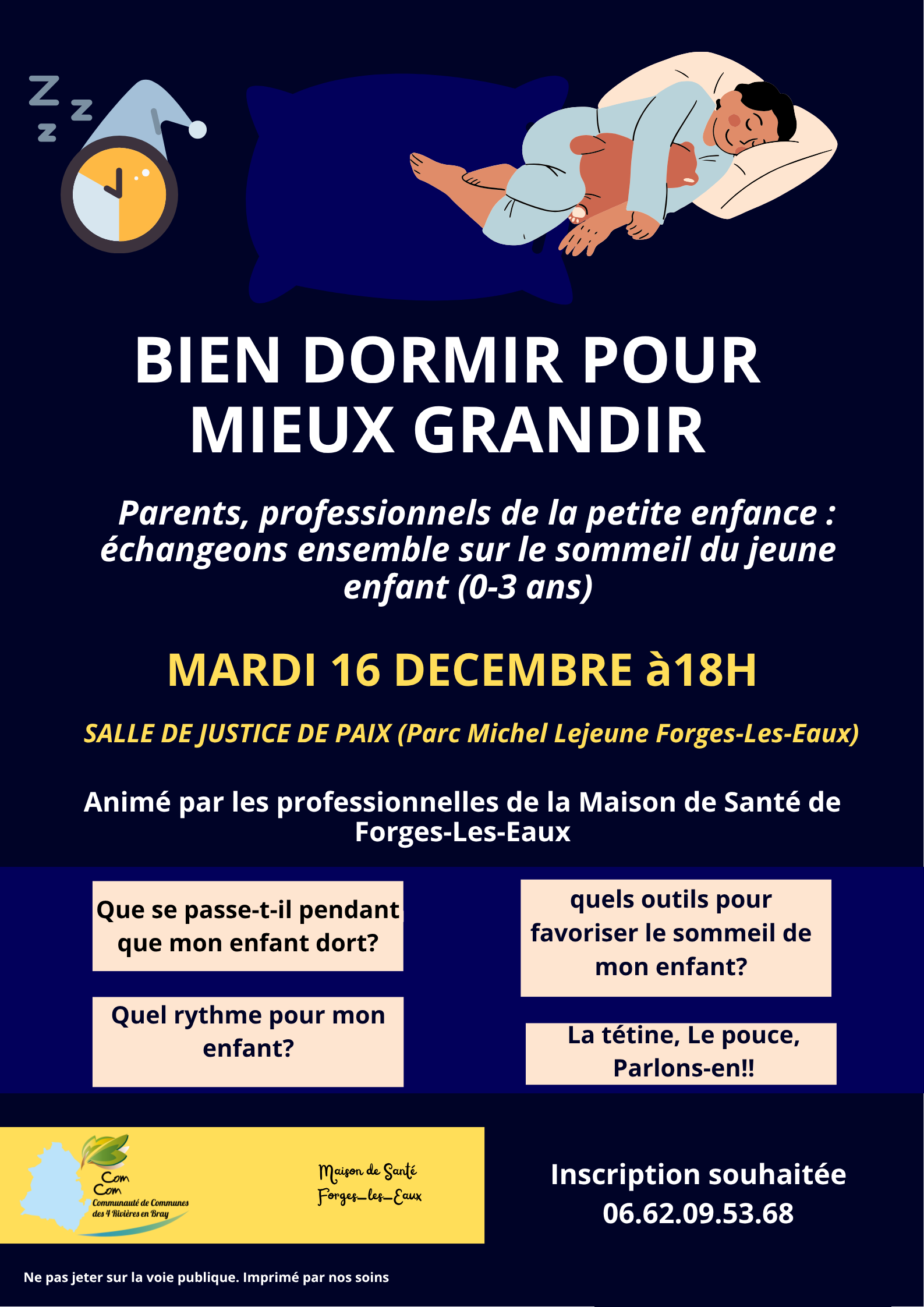 Affiche Petite enfance