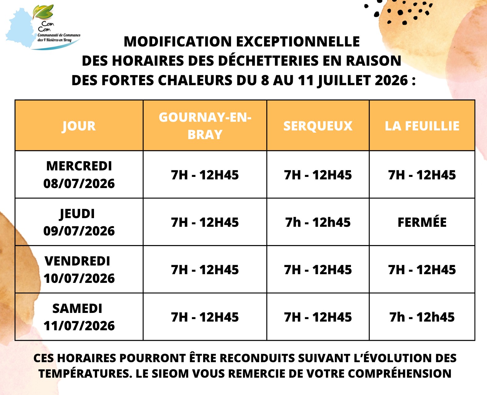 SIEOM - 8 au 11 juillet 2026