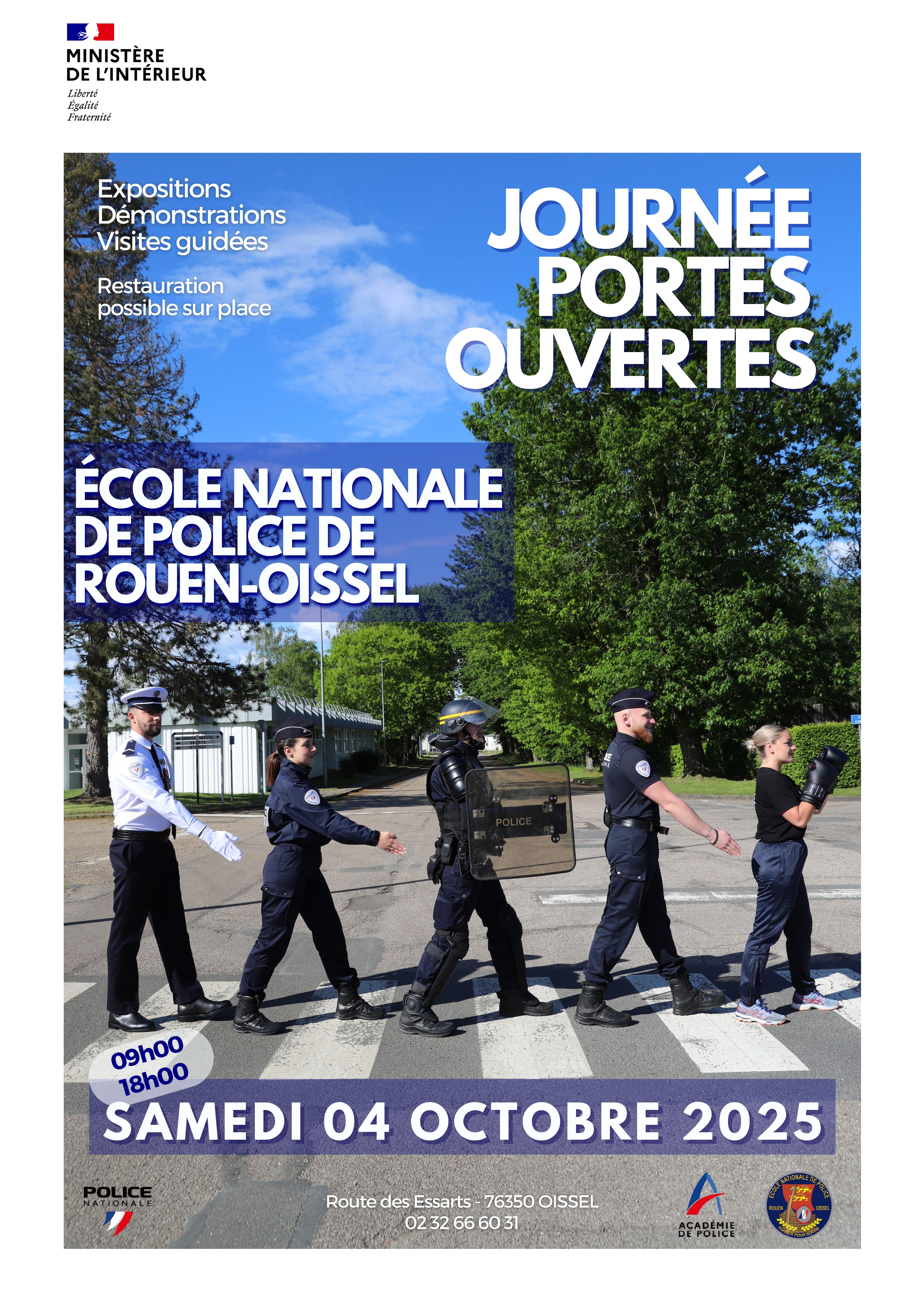 Affiche journée portes ouvertes