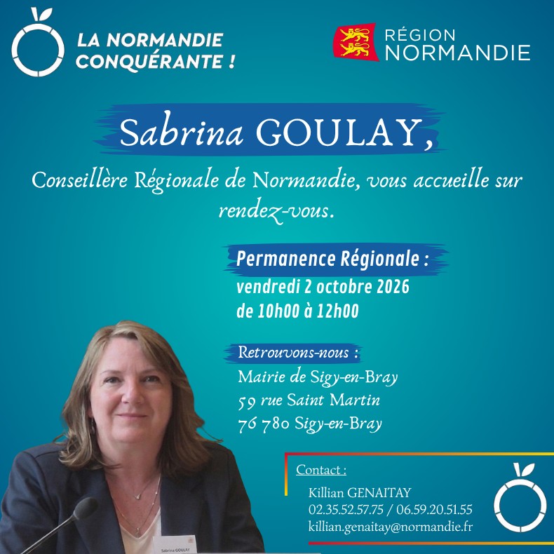Affiche permanence GOULAY
