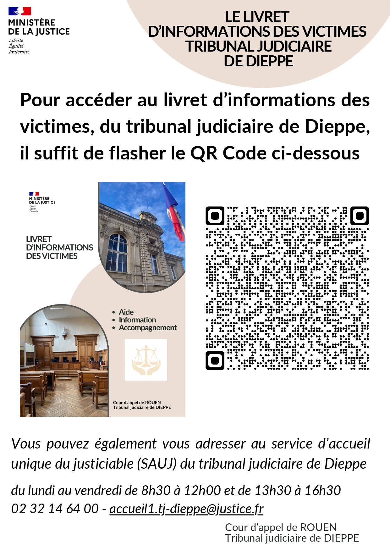 Tribunal judiciaire - Livret d'information