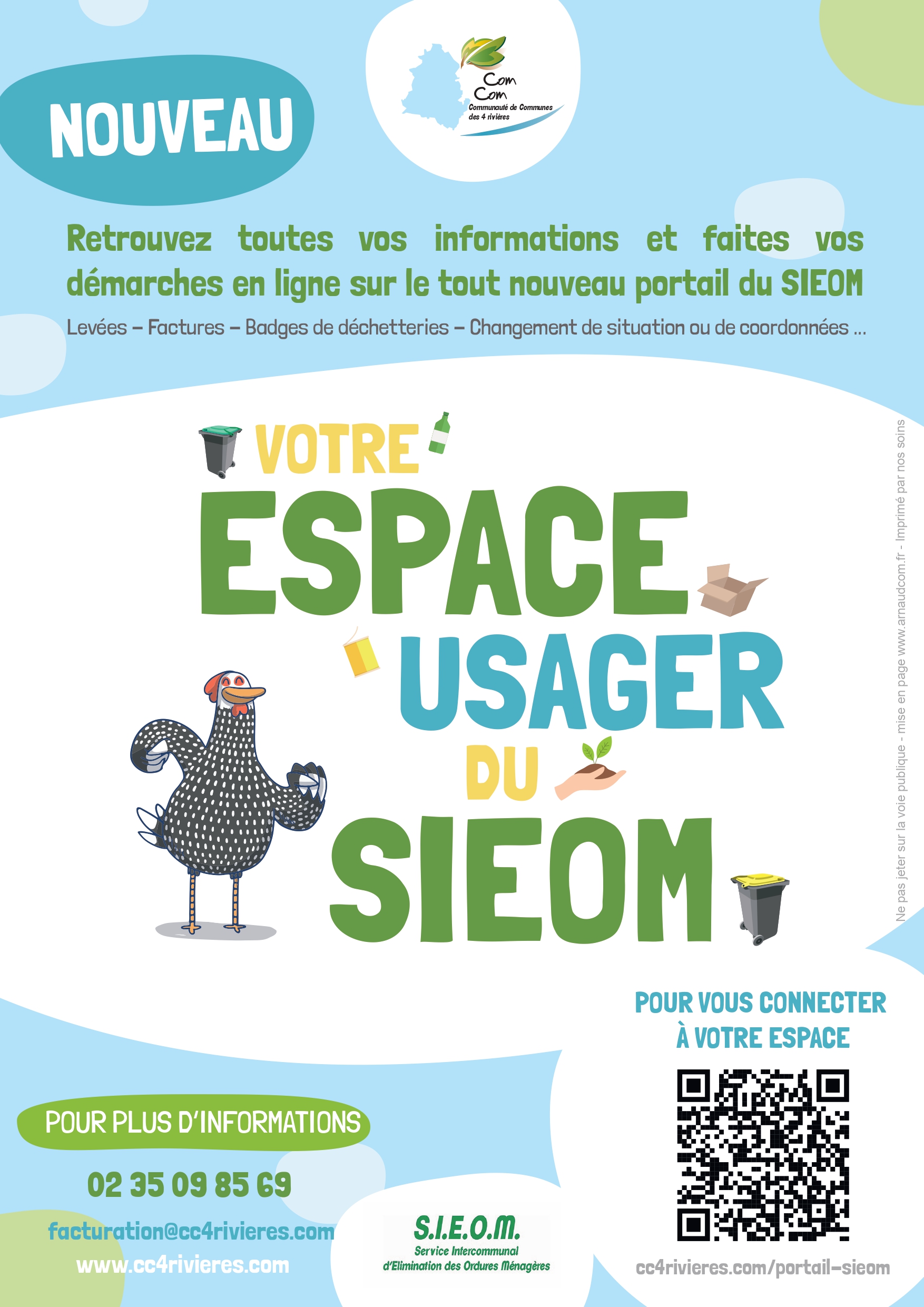 Affiche Espace Usager