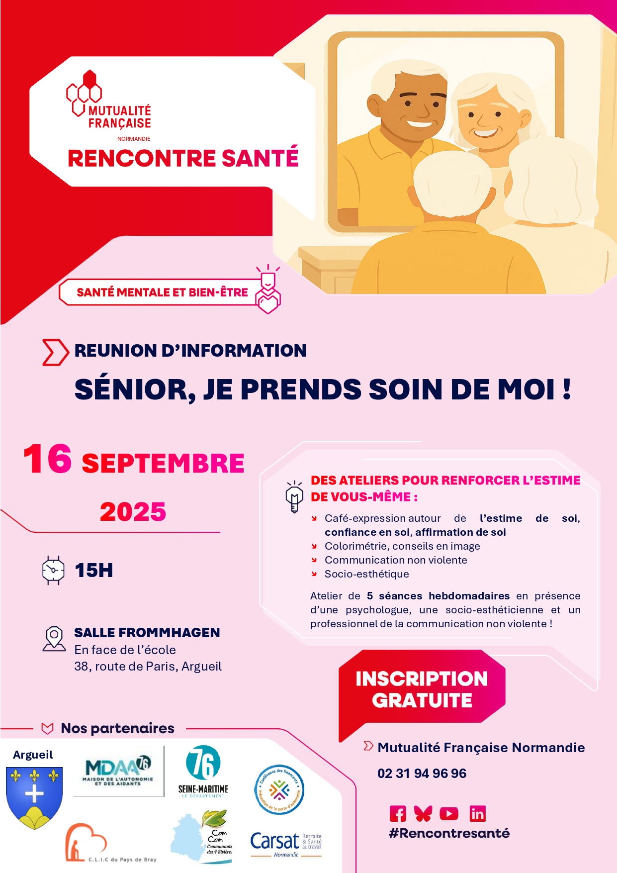 Affiche réunion d'information