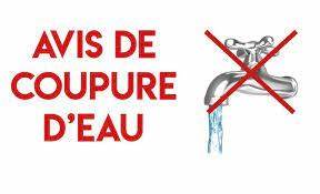 Image coupure d'eau