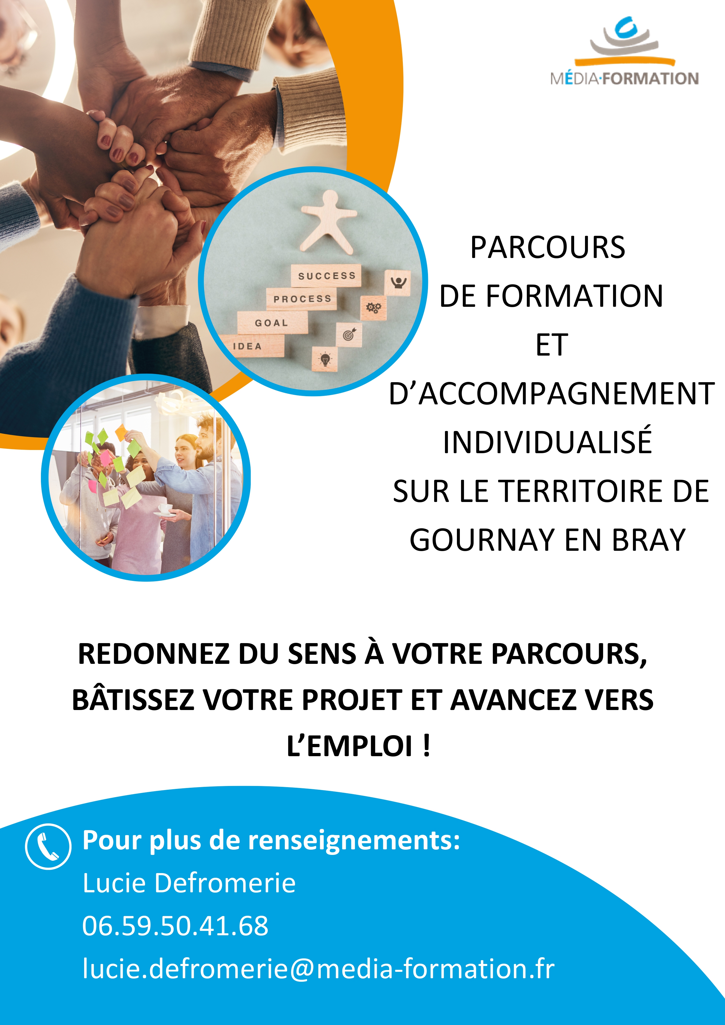 affiche média formation