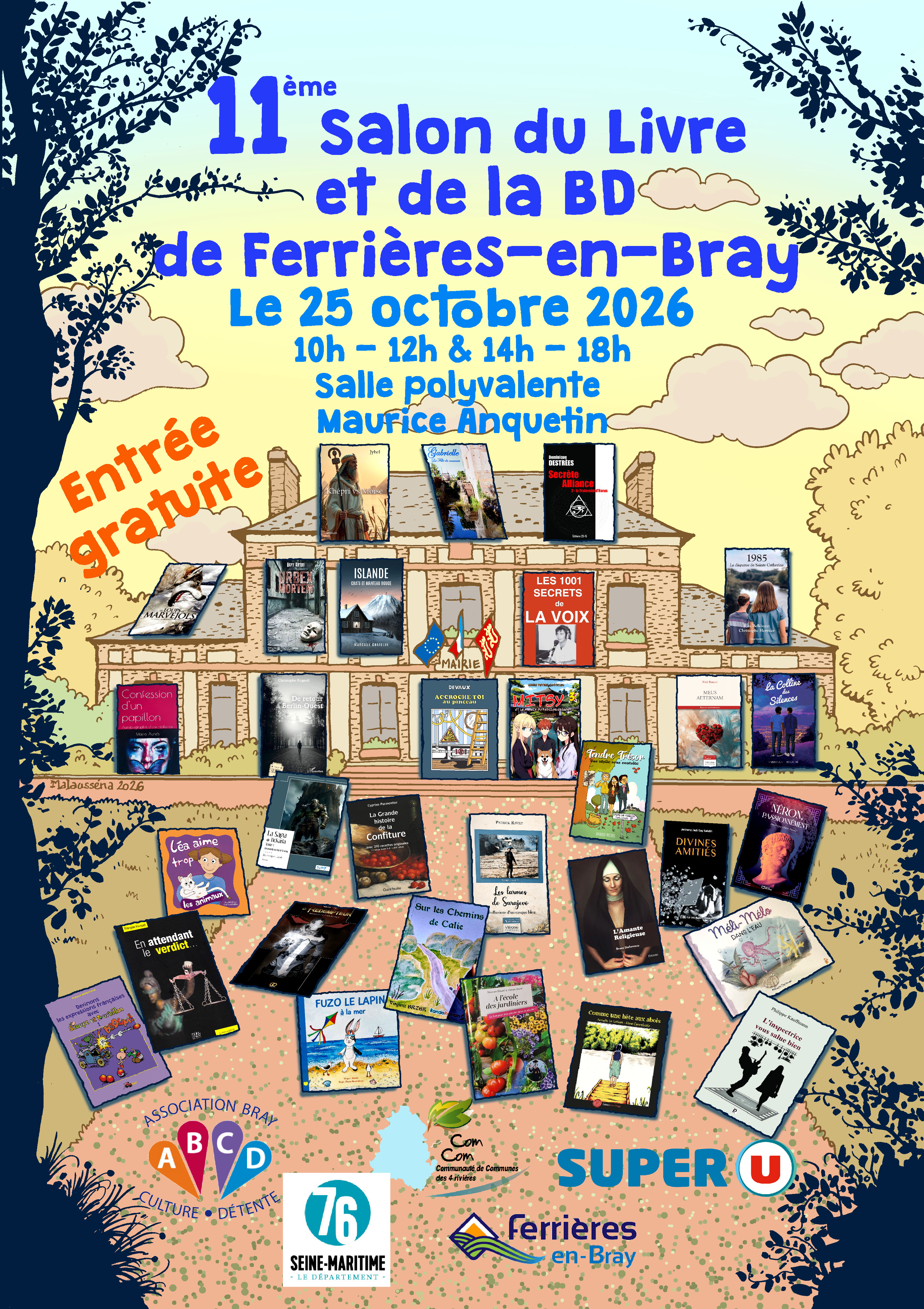 Affiche 11ème salon du livre