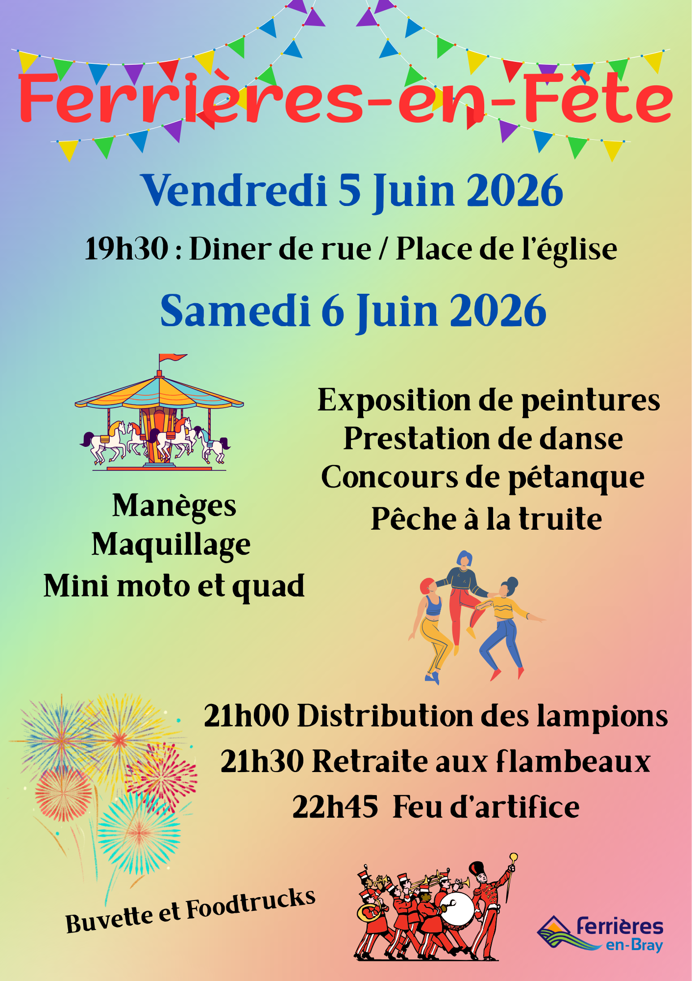 Affiche fête patronale