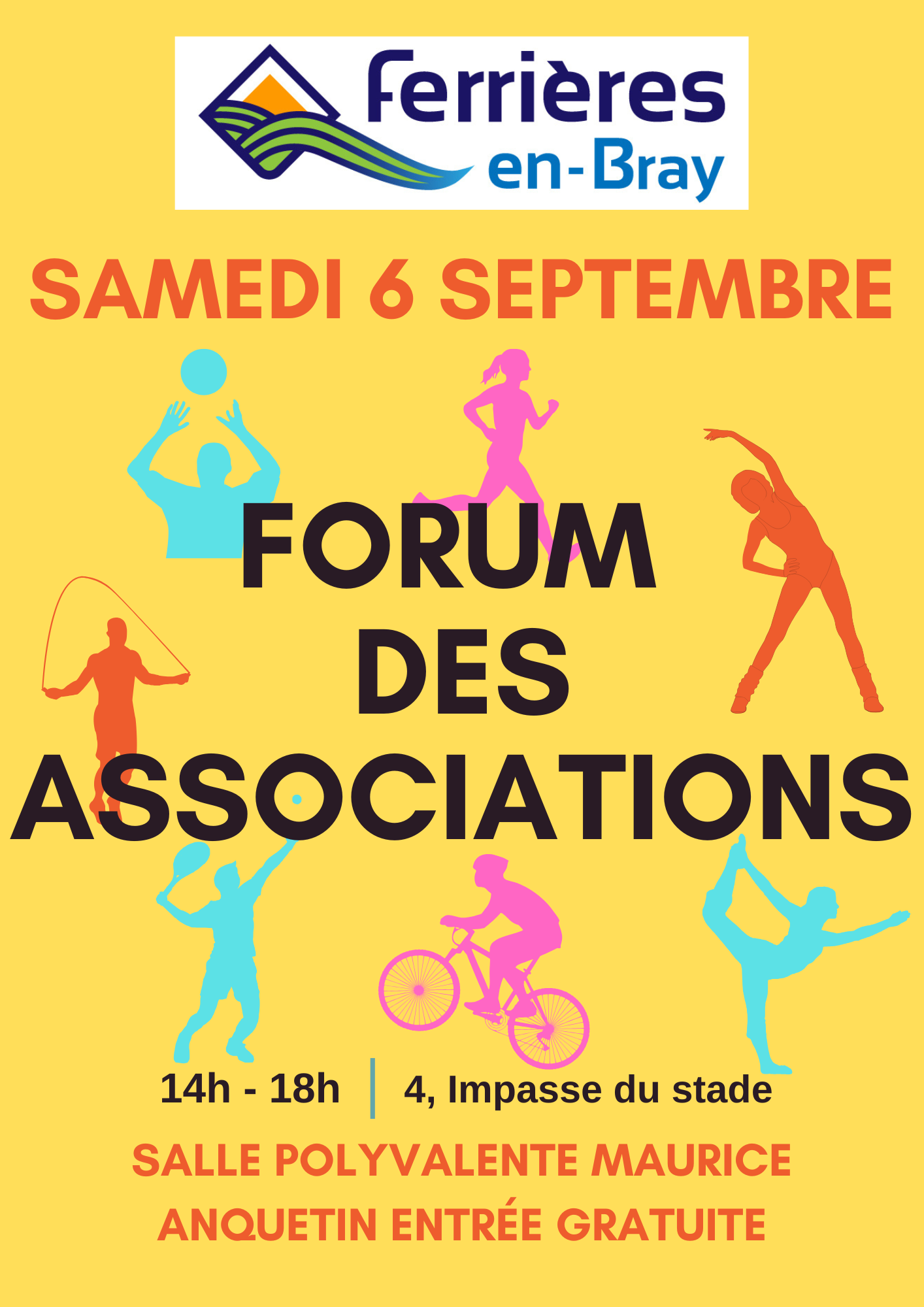 Affiche Forum des Associations 2025