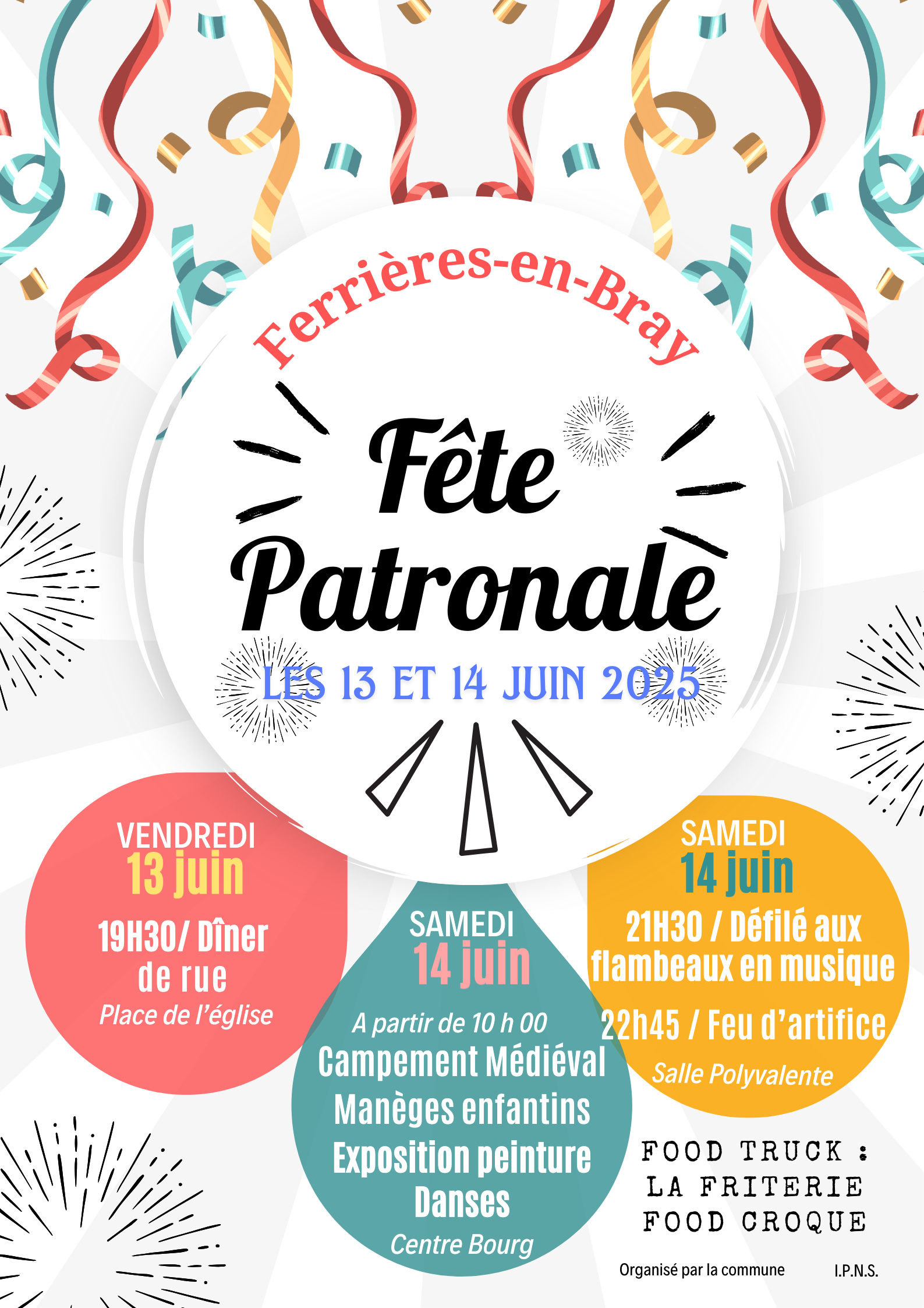Programme fête patronale 2025