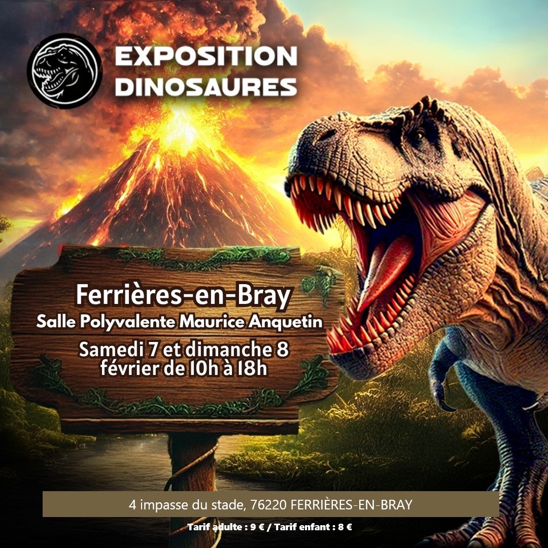 AFFCHE EXPO DINO
