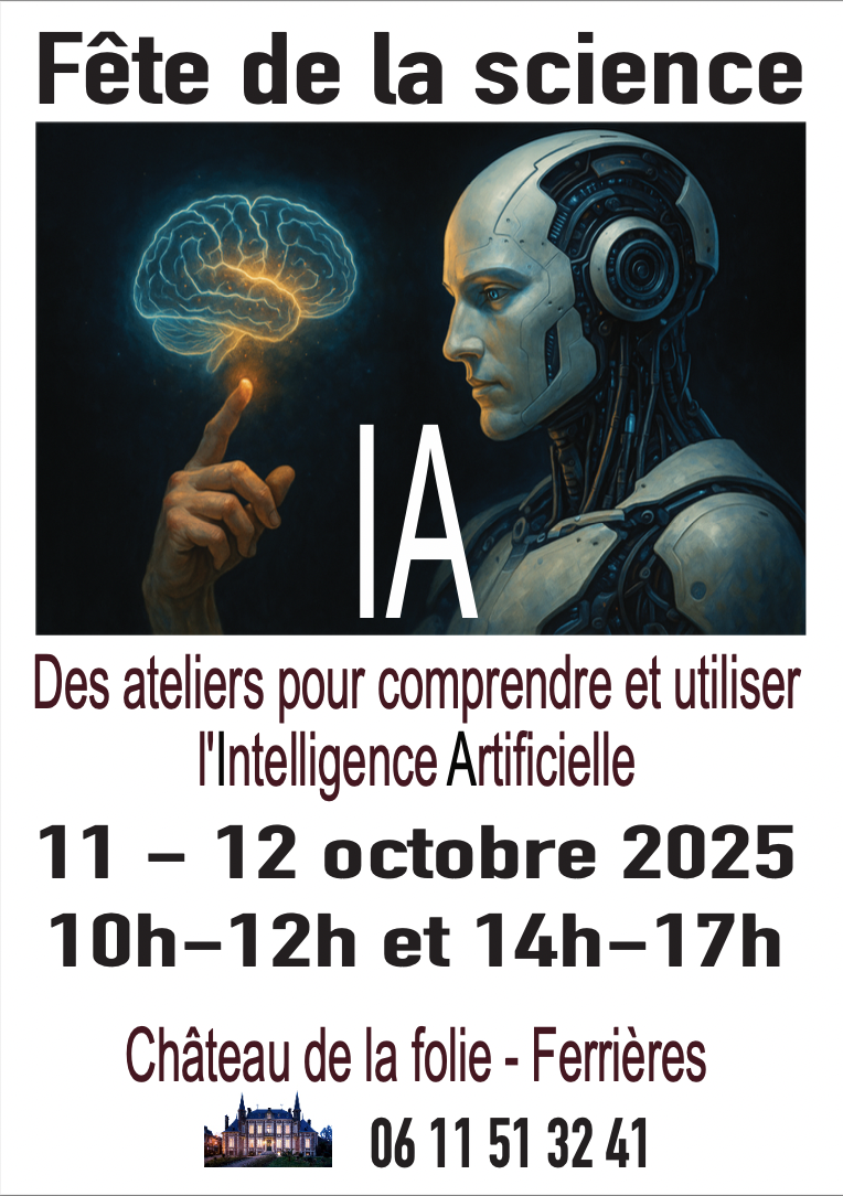 Affiche Fête de la Sciences